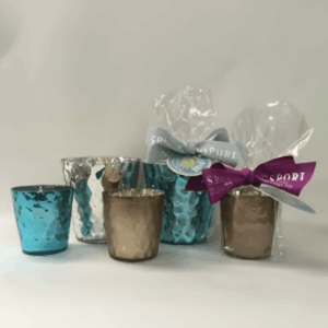 5 oz Mercury Glass (3 colors, 8 Case)